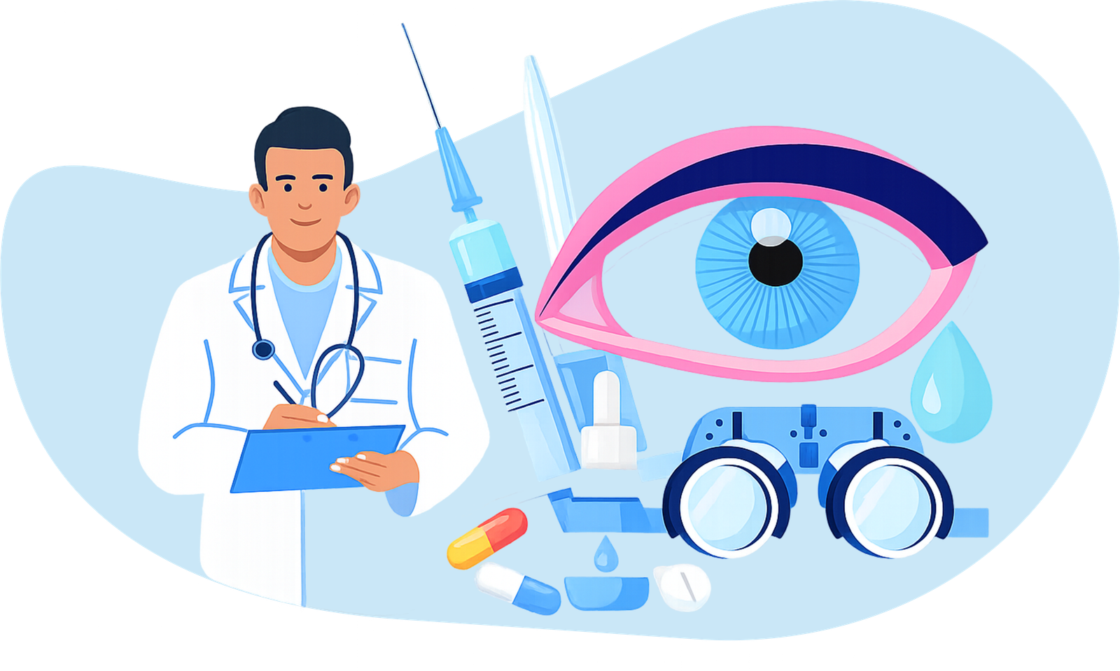 Eye Care Illustration